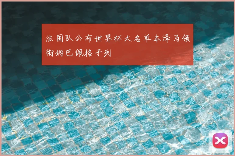 法国队公布世界杯大名单本泽马领衔姆巴佩格子列